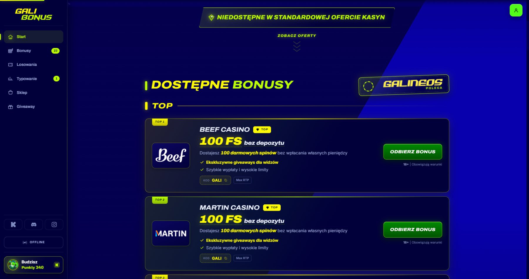 GaliBonus.com